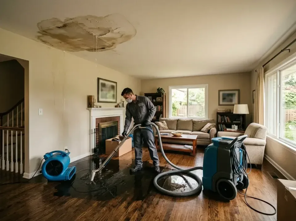 attic-pipe-burst-ceiling-drip-008 — frequently asked questions, Water Damage Restoration & Carpet Care in Troy, AL
